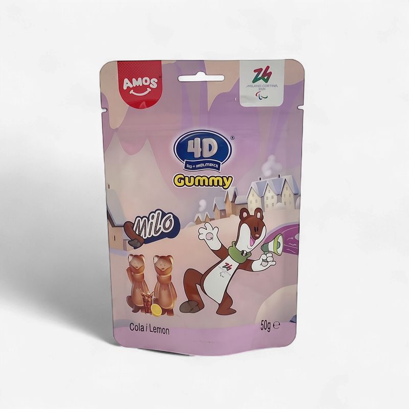 4D Gummy Milo Cola / Lemon 50gr