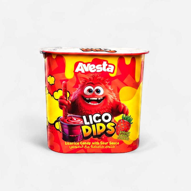 Avesta Lico Dips Strawberry 40gr