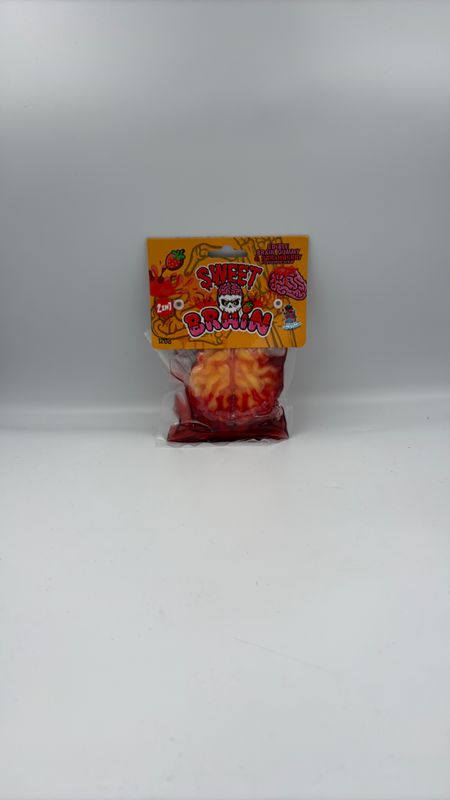 Sweet Brain met aarbeiensiroop 120gr