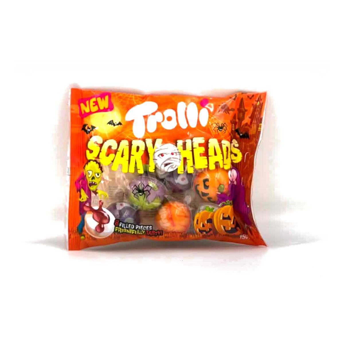 Trolli Scary Heads 8x8.75gr