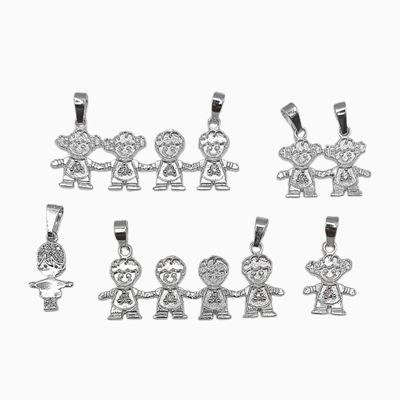 Paquete de Dijes Infantiles de Plata .925