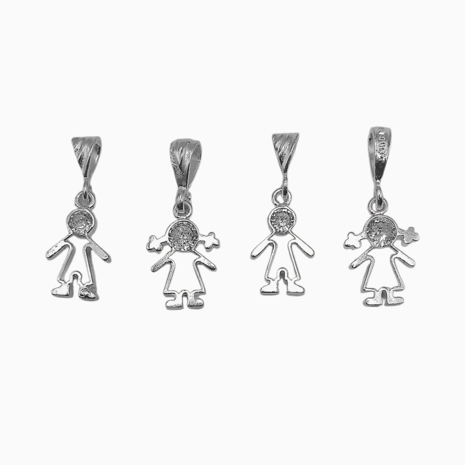 Paquete de Dijes Infantiles de Plata .925