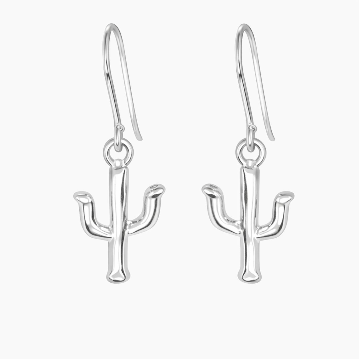 ARETE COLGANTE CANDELABRO, 3.3 CM, PLATA .925