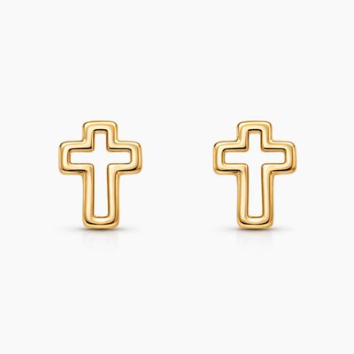 BROQUEL CORAZON SILUETA, BROCHE BOLITA, ORO 14K