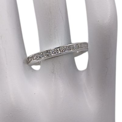 ANILLO CHURUMBELA CZ BCA # 8, PLATA .925