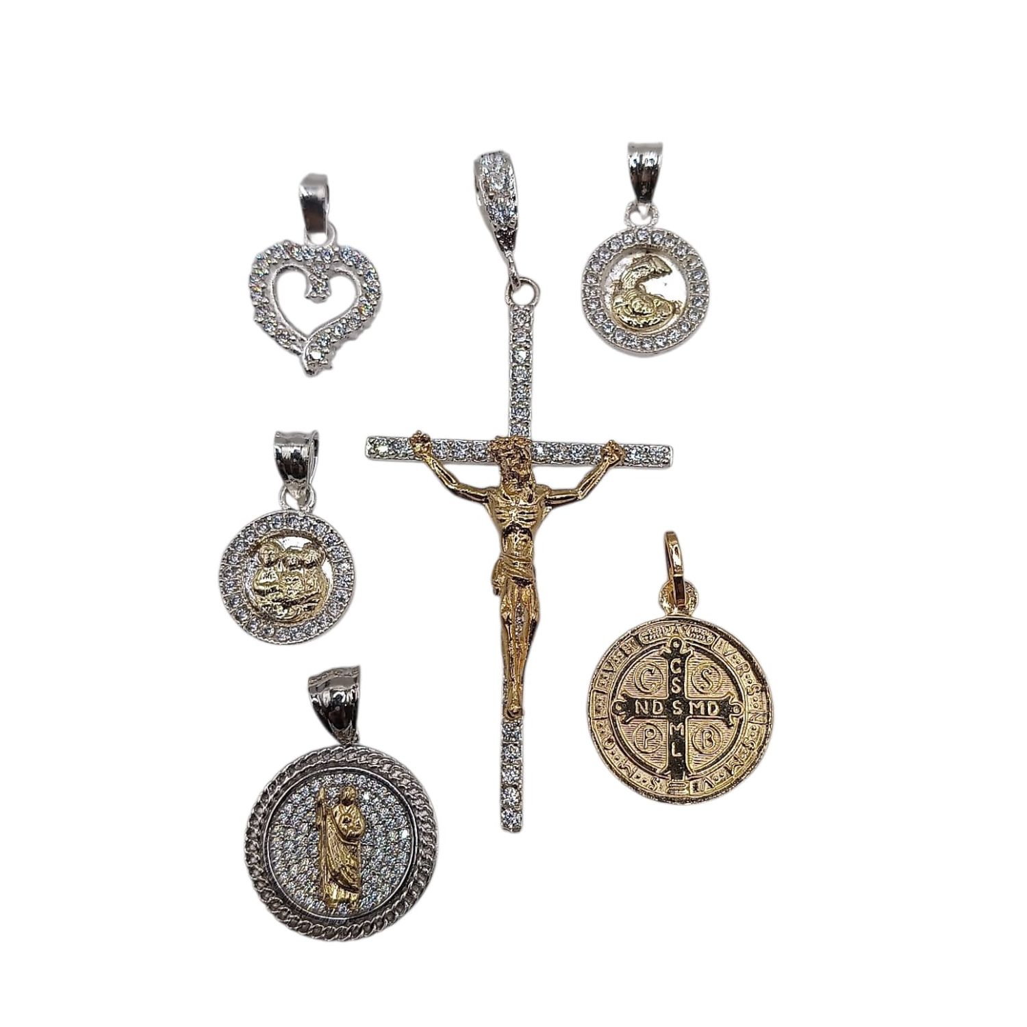 PAQUETE DE DIJES, PLATA .925