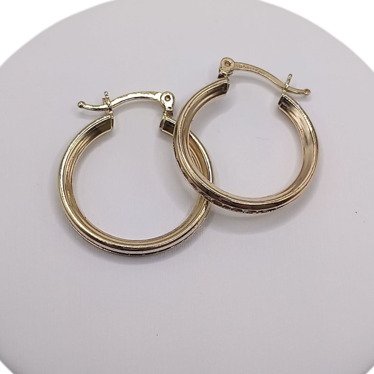 ARRACADA CANAL 2.4 CM, ORO 10K