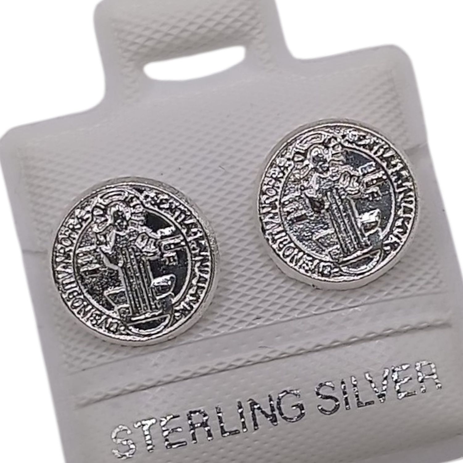 BROQUEL SAN BENITO, BROCHE MARIPOSA, PLATA .925