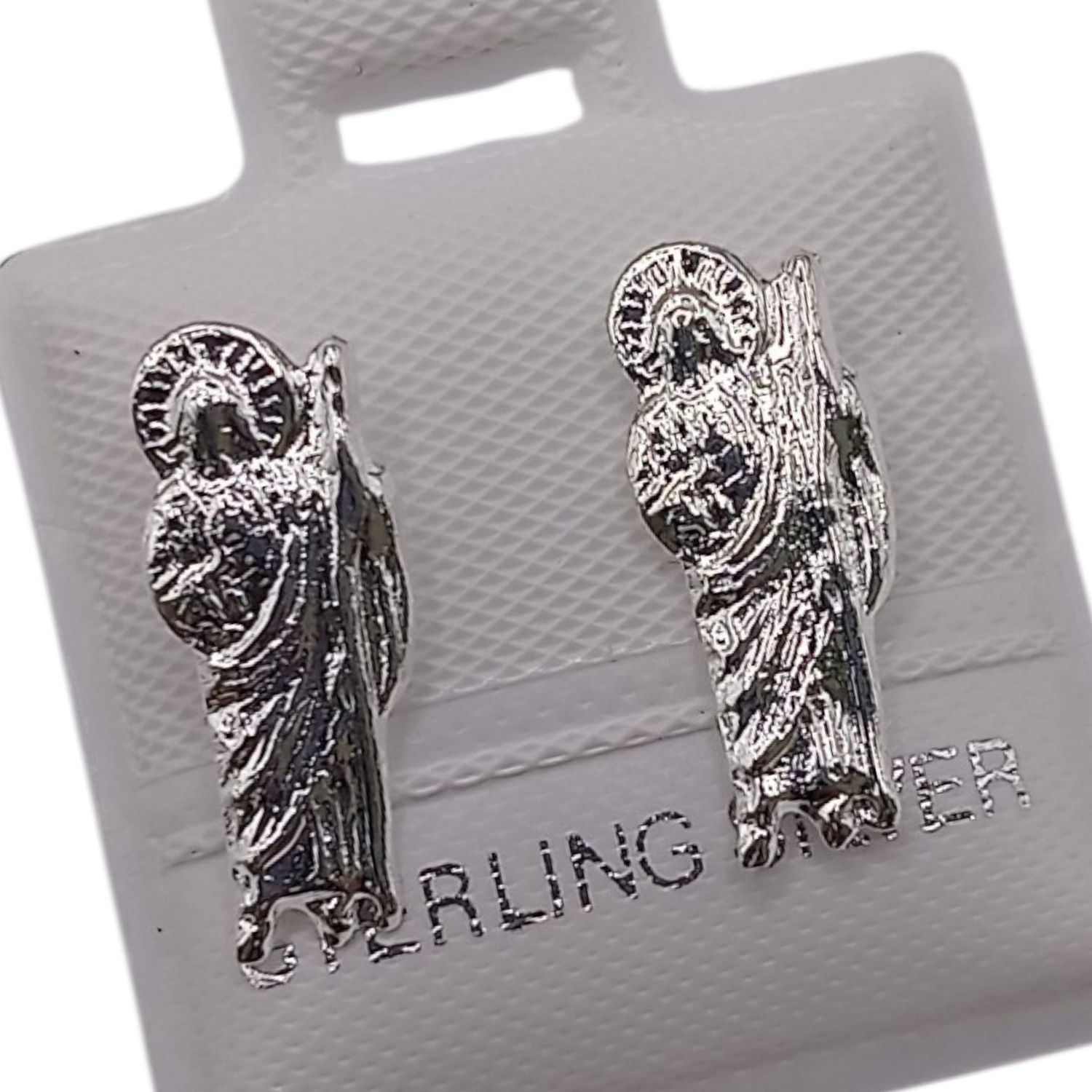 BROQUEL SAN JUDAS T, BROCHE BOLITA, PLATA .925