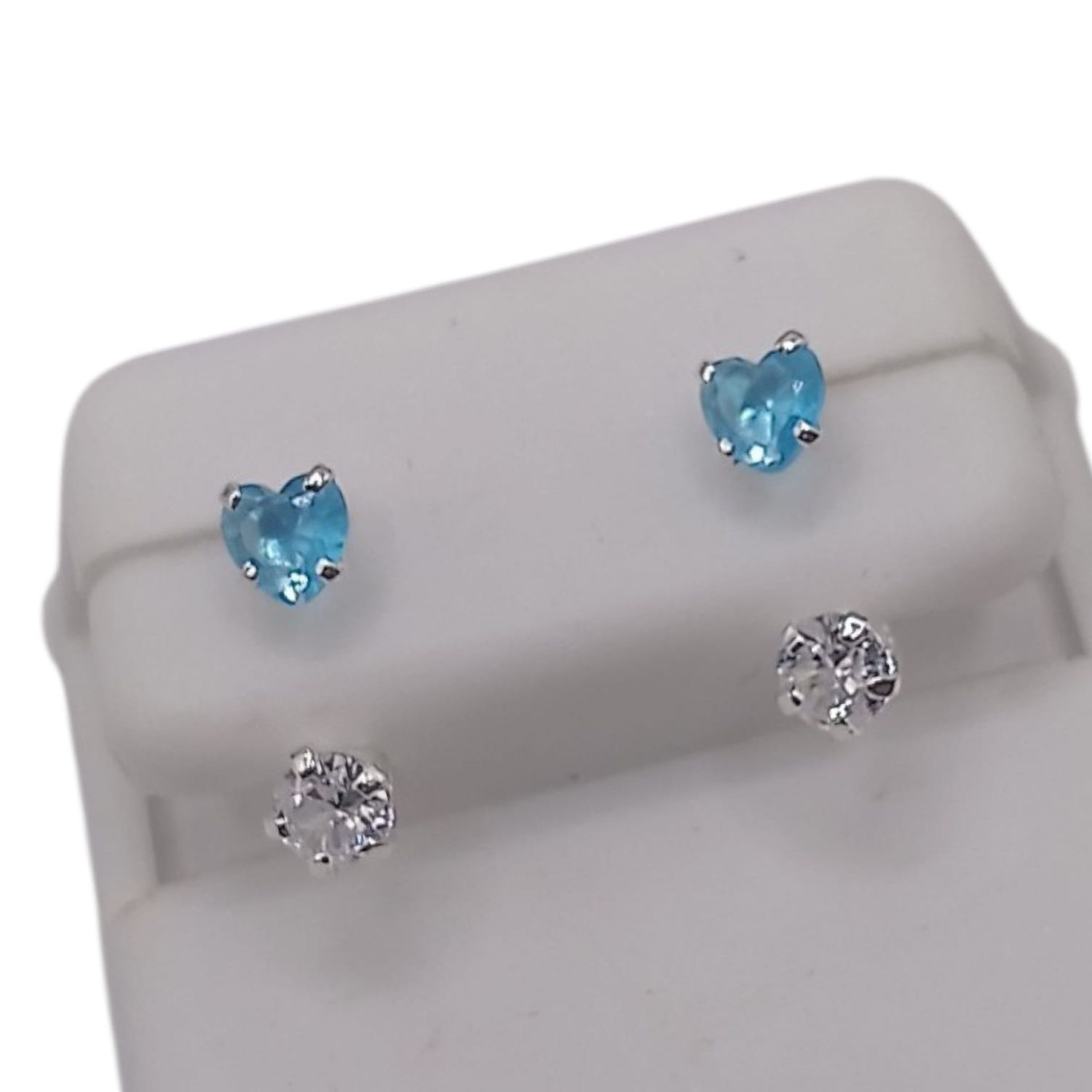 BROQUEL CURVO ZC AZUL, PLATA .925