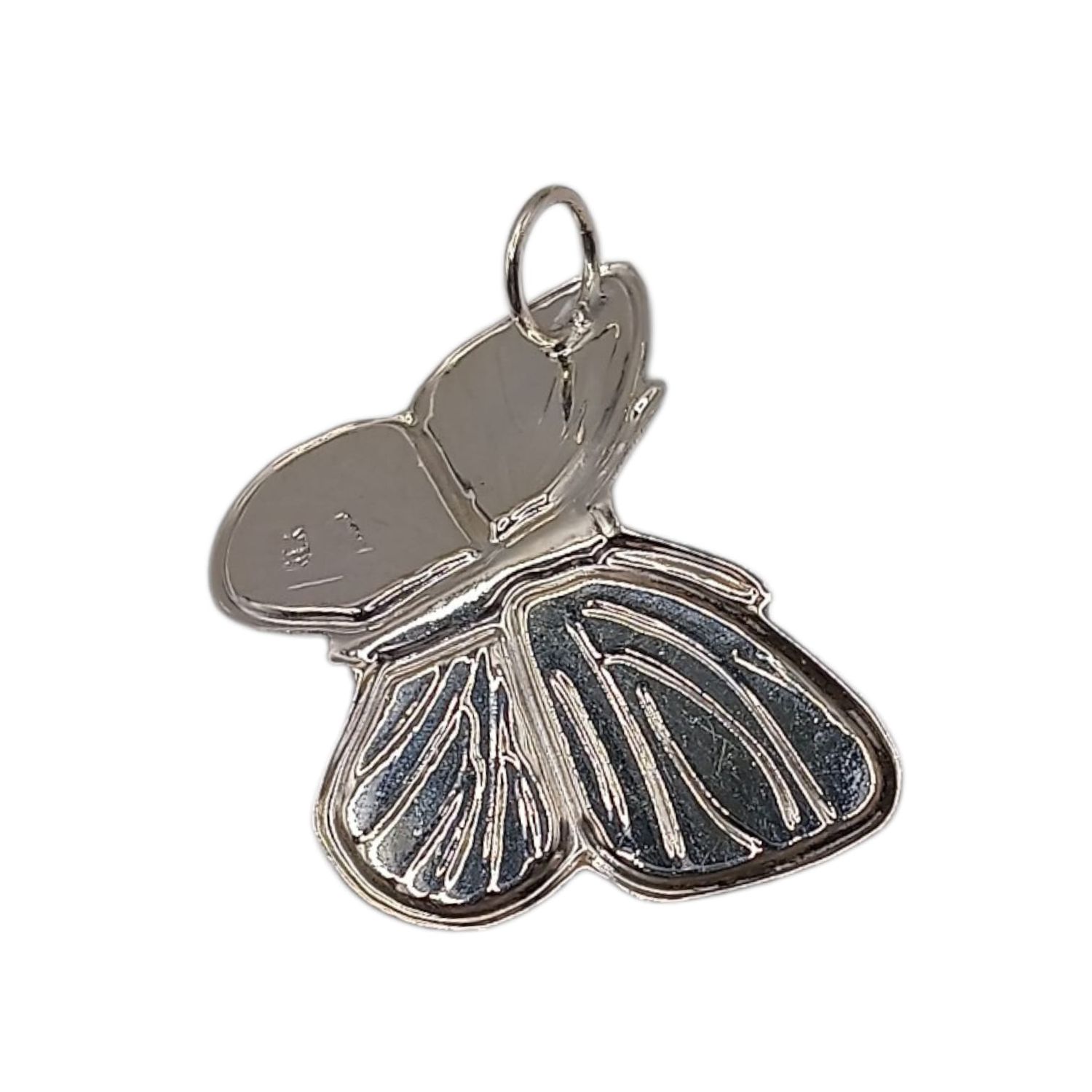 DIJE MARIPOSA 2 CM POR 3 CM, PLATA .925