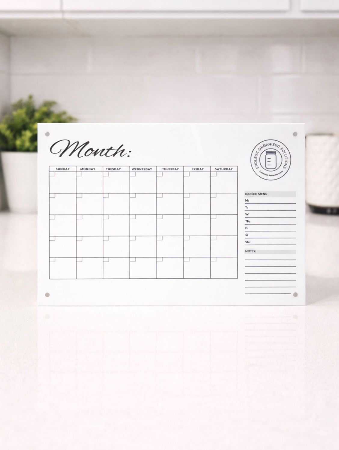 Monthly Calendar