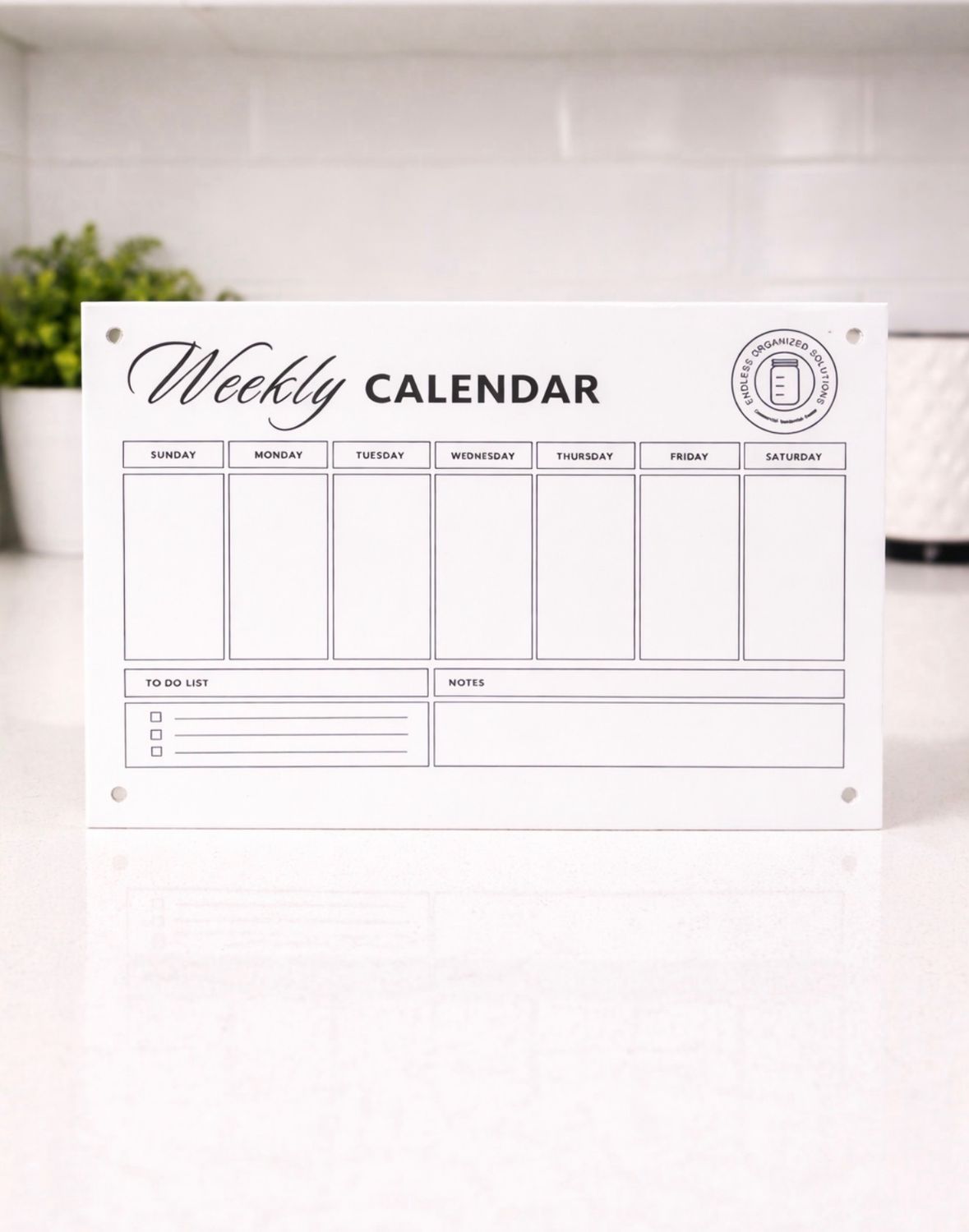 Weekly Calendar