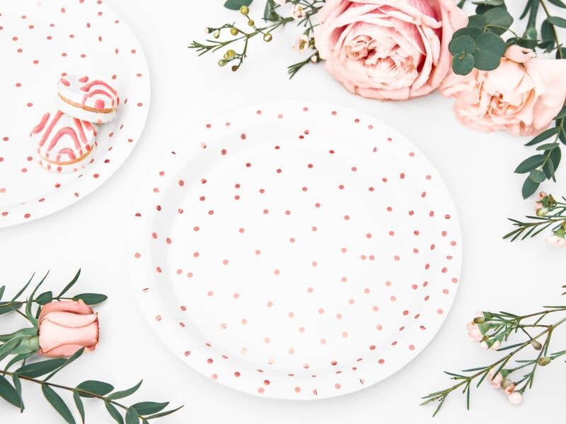 Bordjes Polka Dots white