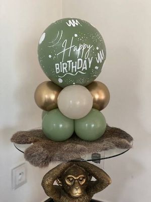 Tafelmodel ballon voorgedrukt