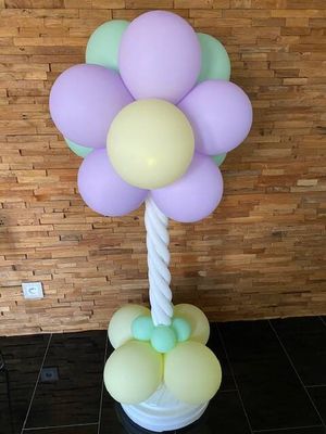 Pilaar twist bloem