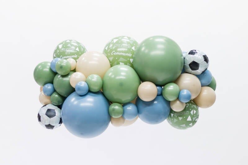 Slinger 'thema voetbal' folieballon.