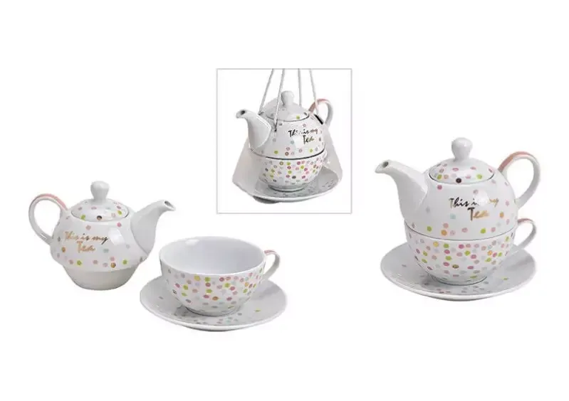 Theepot set 3-delig, this is my tea