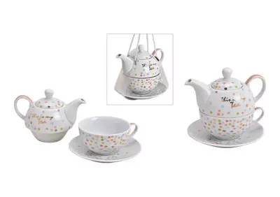 Theepot set 3-delig, this is my tea