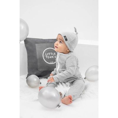 Geboorte set Eva Little Team B grijs — grijs / 3-6 maanden
