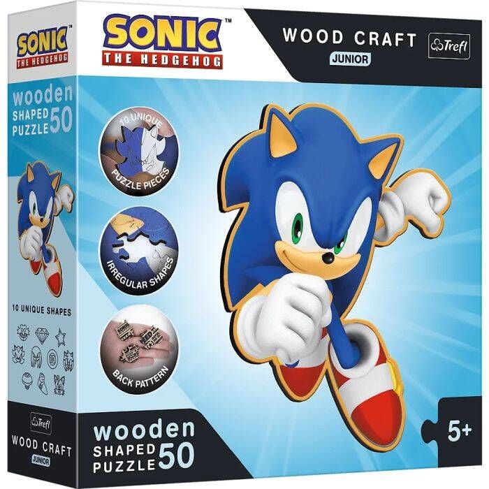 Sonic houten puzzel