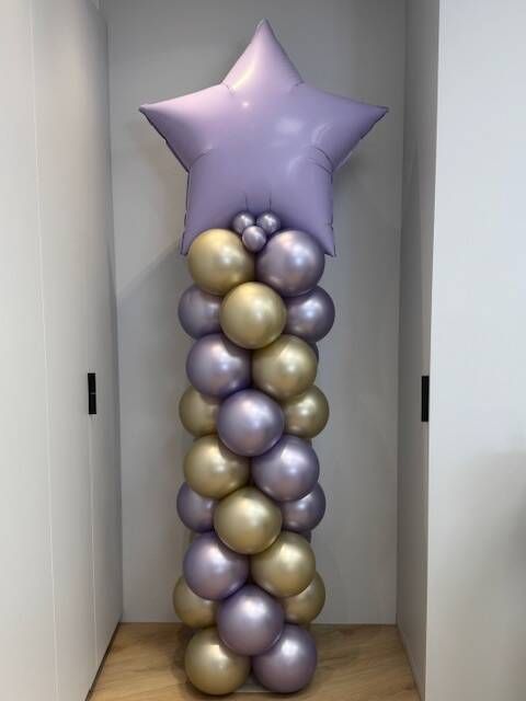Pilaar folieballon groot