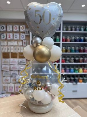 Stuffer jubileum gepersonaliseerd + centjes