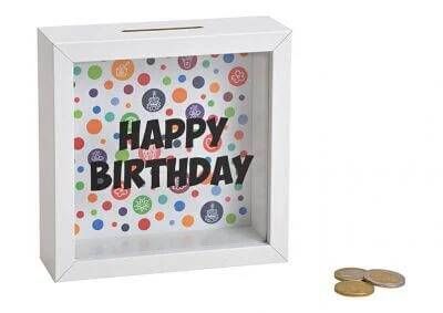Spaarpot Happy Birthday