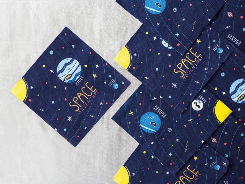 Servetten Space party