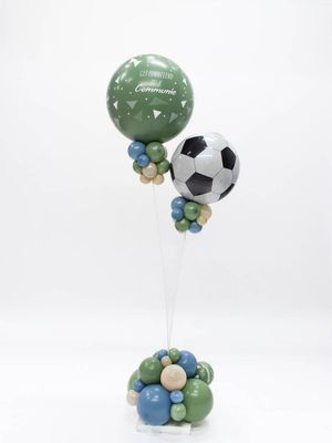 Pilaar 2 delig 'thema voetbal'