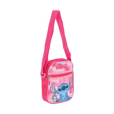 Lilo &amp; Stitch schoudertas roze of blauw — roze