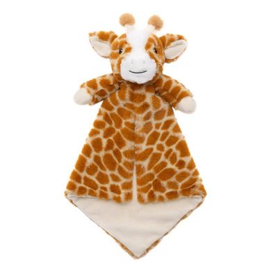 Knuffeldoekje baby giraf gepersonaliseerd