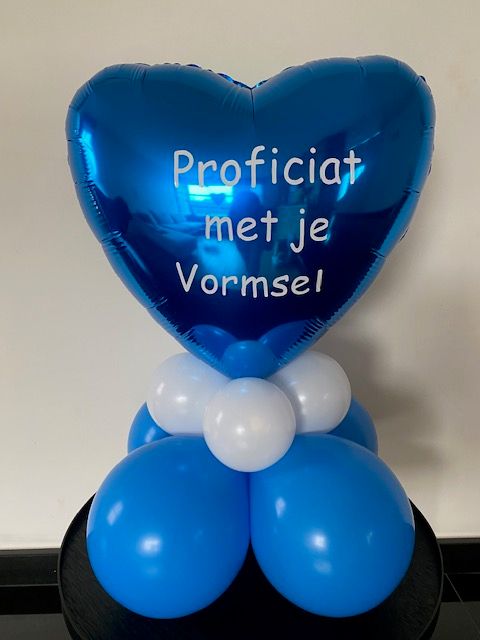 Tafel/kastmodel gepersonaliseerd Communie/Vormsel/ Lentefeest