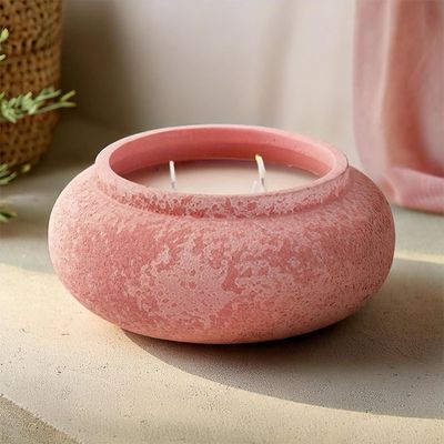 TWILI INDOOR SCENTED CANDLE PERLA COLL. TERRACOTTA