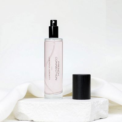 FRENCH CONNECTION BLACK WOODEN SURROUND LUMINOUS SERENTY ROOM SPRAY 100ML