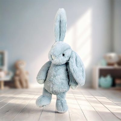 Knuffel konijn blauw 23CM