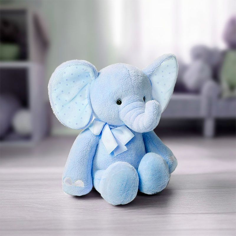 Olifant blauw 26CM