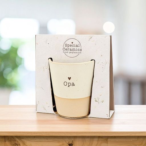 SPECIAL CERAMICS MUG "OPA"