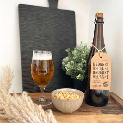 XL Bierfles – Bedankt