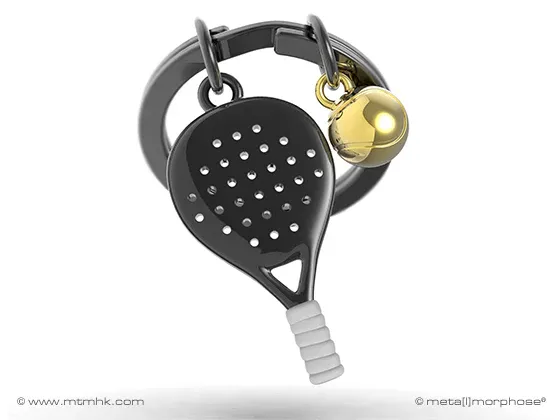 Padel sleutelhanger Meta(l)morphose