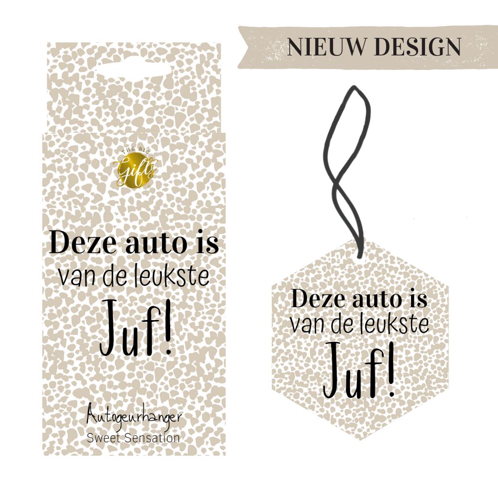 Autogeurhanger – Juf