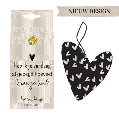 Autogeurhanger – Hoeveel ik van je hou