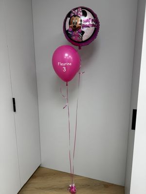 Voorgedrukte folie + latex gepersonaliseerd