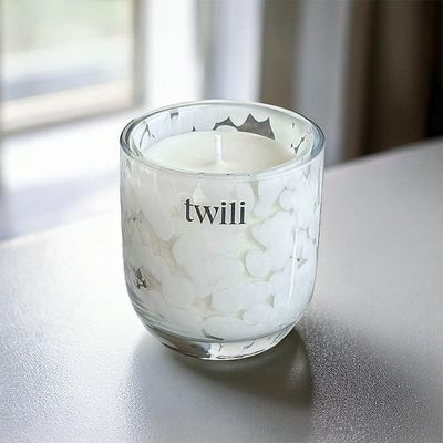 TWILI INDOOR SCENTED CANDLE LOTUS COLL. WHITE CLOUDS S