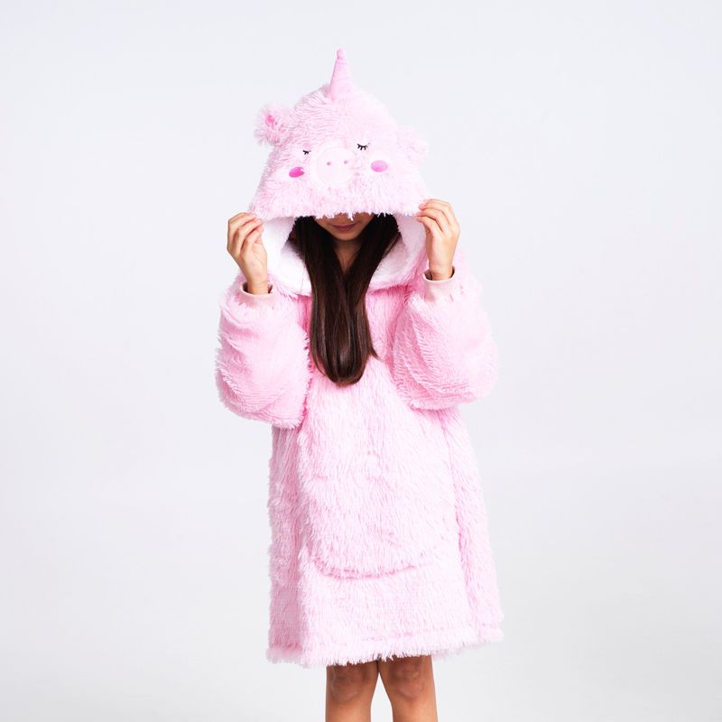 COZY CUDDLE HOODIE UNICORN S