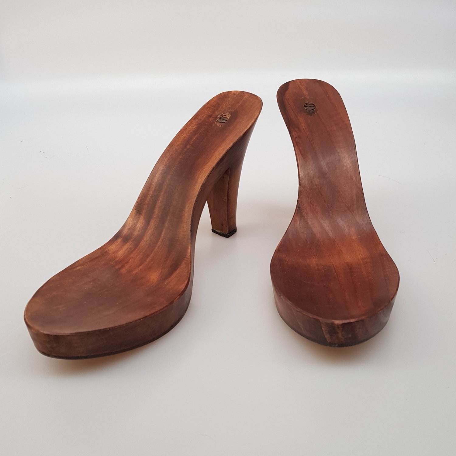 Houten zool / kleppertjes maat 35