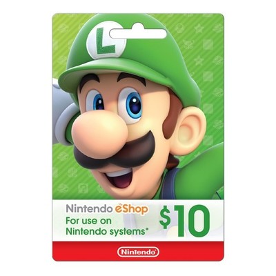 $10 Nintendo eShop Gift Card (US)