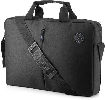 HP Topload 15.6" Laptop Case with professional appeal suitable for everyday use lightweight, Black