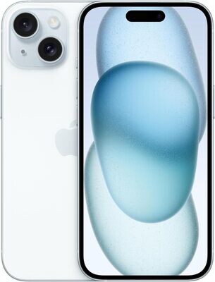 Apple iPhone 15 (6.1-inch Display), Finish: Blue