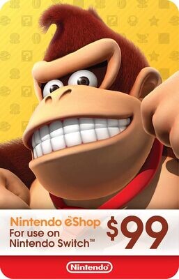 $99 Nintendo eShop Gift Card (US)